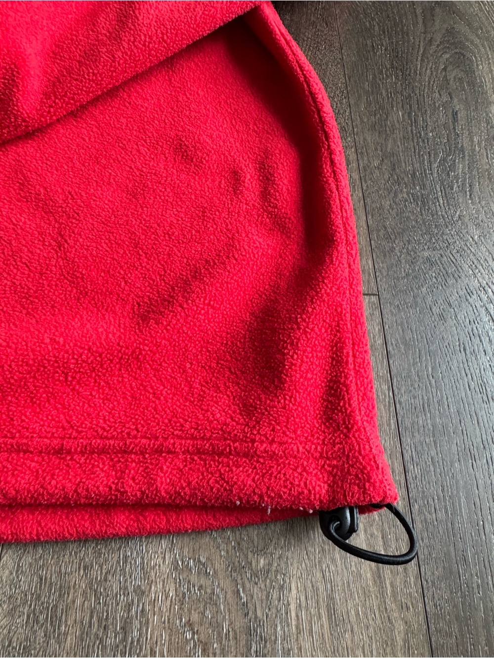 Men's Chiefs Red Quarter-Zip Fleece Pullover Size XXL - Picture 7 of 9